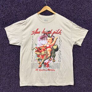 Stone Temple Pilots Interbeast Lovesong Beige Rock T-Shirt Size Extra Large